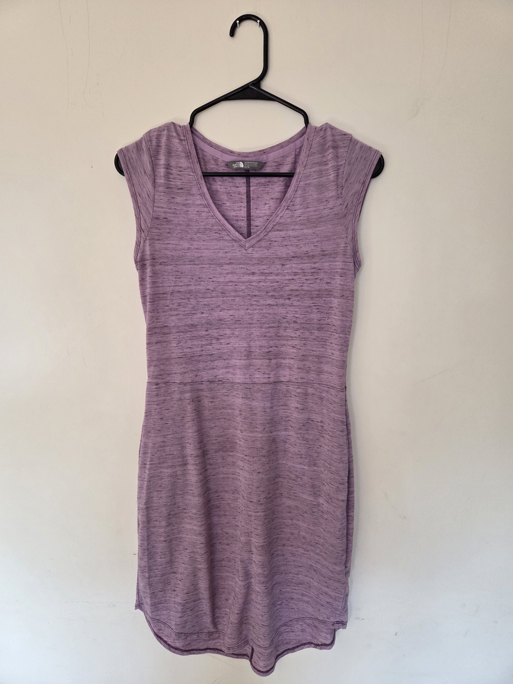 The North Face Lavender Heathered Mini Dress